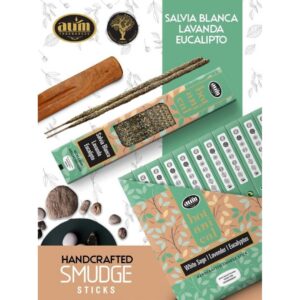Aum Botanico 25g Salvia Branca Lavanda Eucalipto