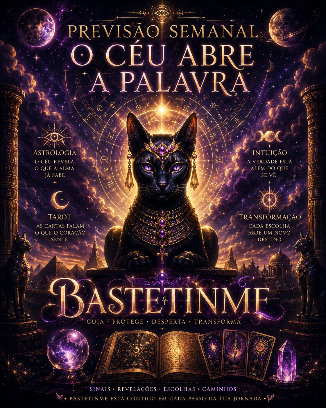 Previsao Semanal O Ceu abre Palavras bastetinme